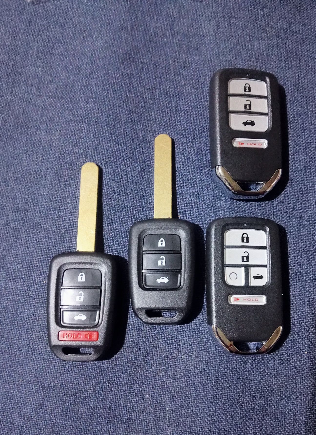 Ключи Honda civic, c-rv, привязка к авто.
