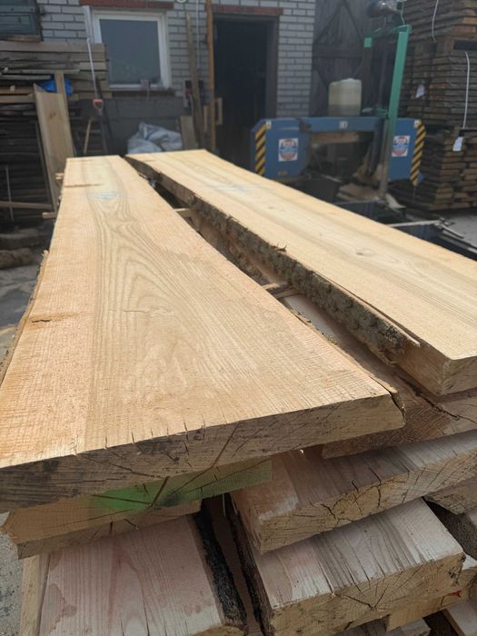 Tarcica jesionowa - mokra/sucha jesion 2,5m ,120 cm, dąb na schody