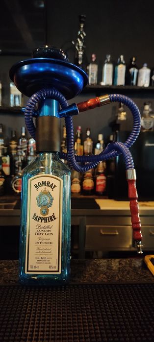 Shisha hookah Bombay Sapphire