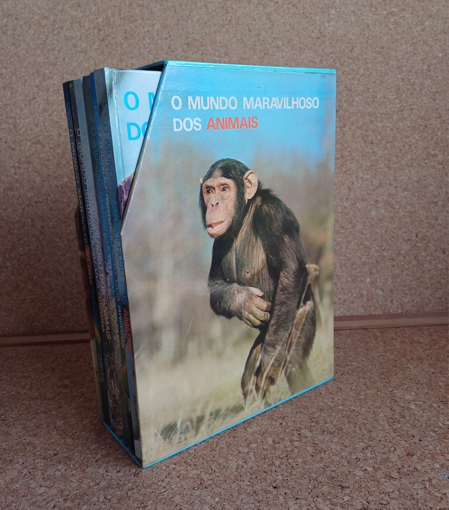 Livros "O Mundo Maravilhoso dos Animais". Anos 70.