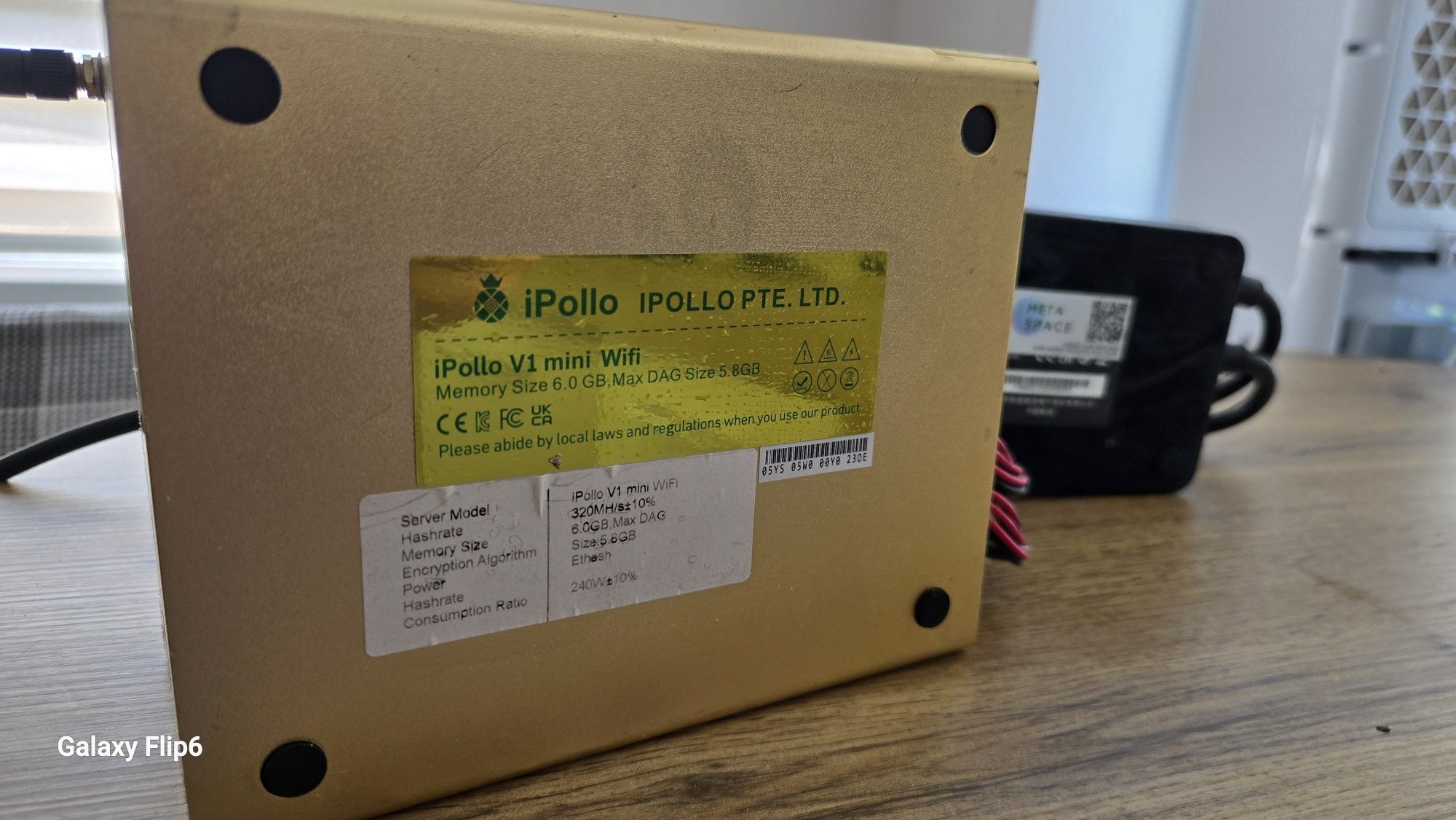 Майнер iPollo v1h 850Mh та iPollo v1 wifi mini