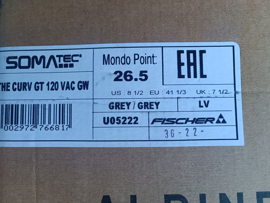 Buty narciarskie zjazdowe Fischer RC4 The Curv Gt 120 Vacum LV,