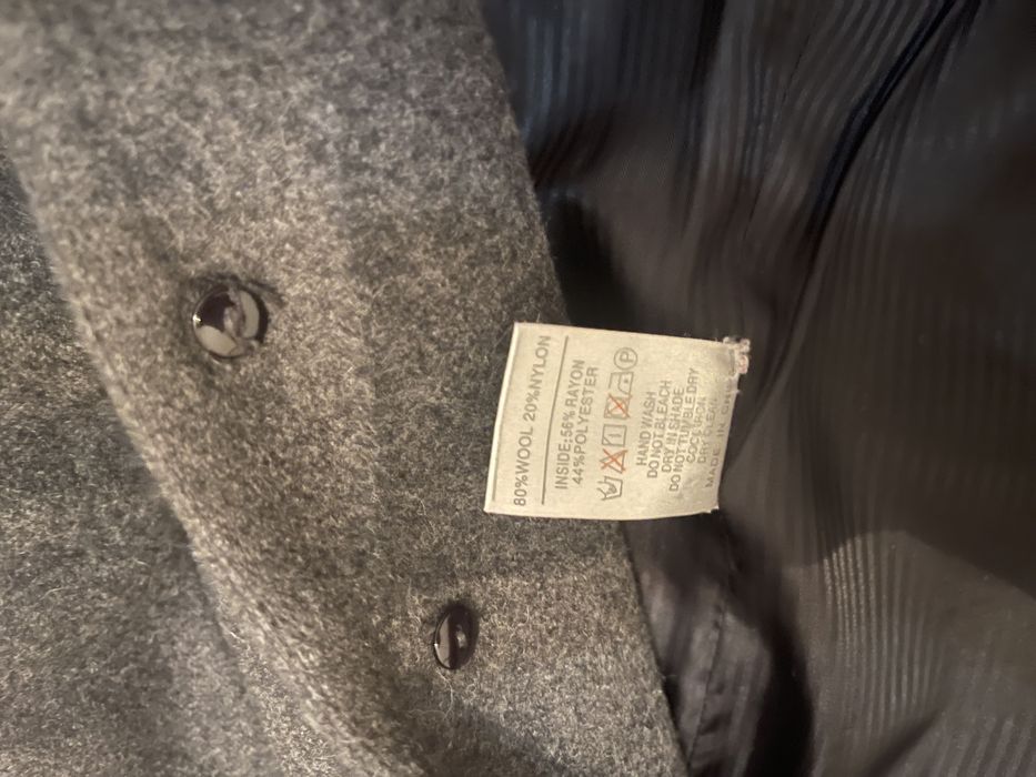 Пальто шерстяне