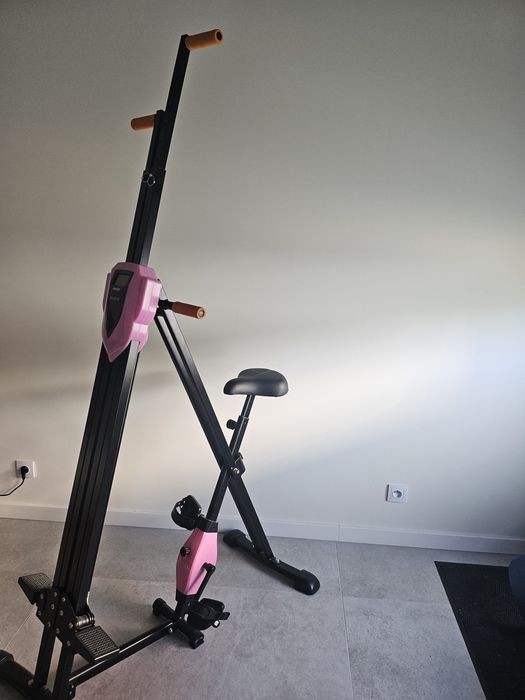 Do ćwiczeń maxi climber z rowerkiem