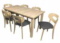 NOWOŚĆ! Stół Rozkładany + 6 Krzeseł! Dużo Kolorów! SPRAWDŹ