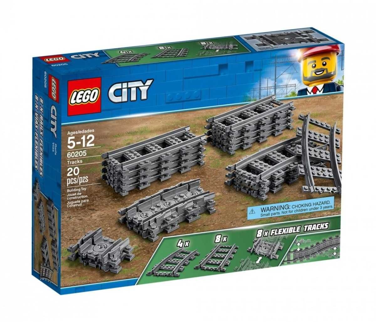 LEGO 60205 CITY Tory kolejowe