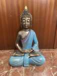 Buda Azul e dourado