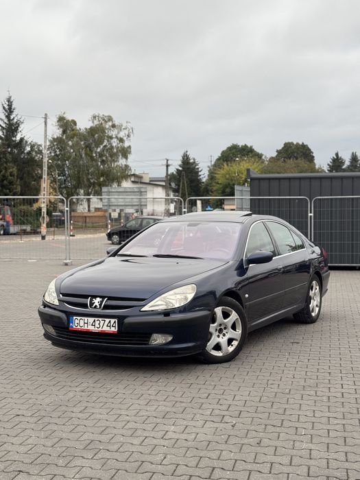 Autokomis TopCar! Peugeot 607 3.0 Lpg/Automat/Skóra/Full wypas/Okazja!