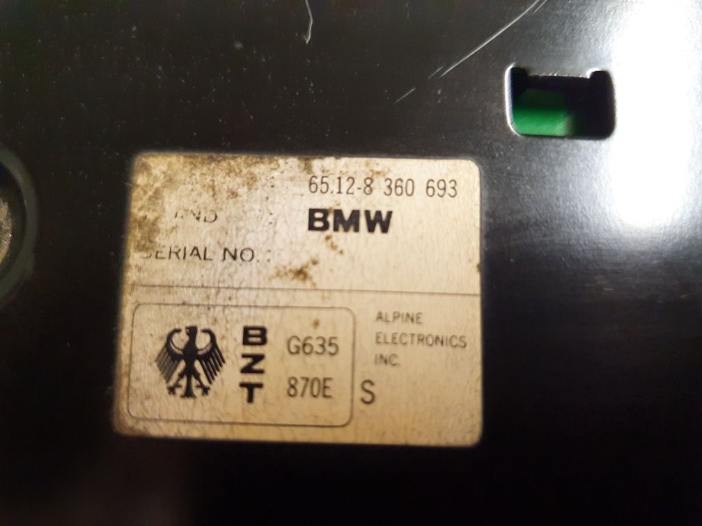 BMW E36 Wzmacniacz Nagłośnienie System HIFI Amplituner nr OEM 8.360693