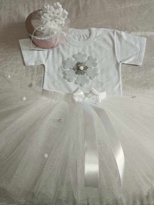 Костюм Сніжинки, Сніговичка для дівчинки, Зайки, Сніговика