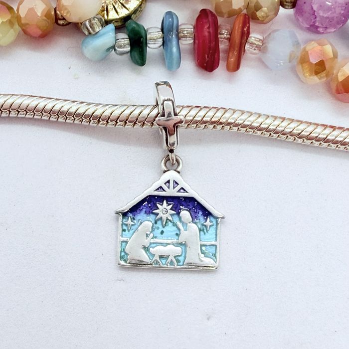 Charms Srebro S925 / Szopka