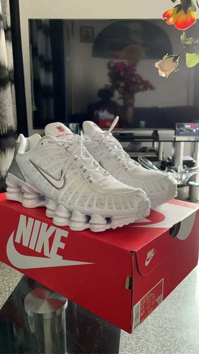 Buty damskie Trampk Nike Shox TL White R.45