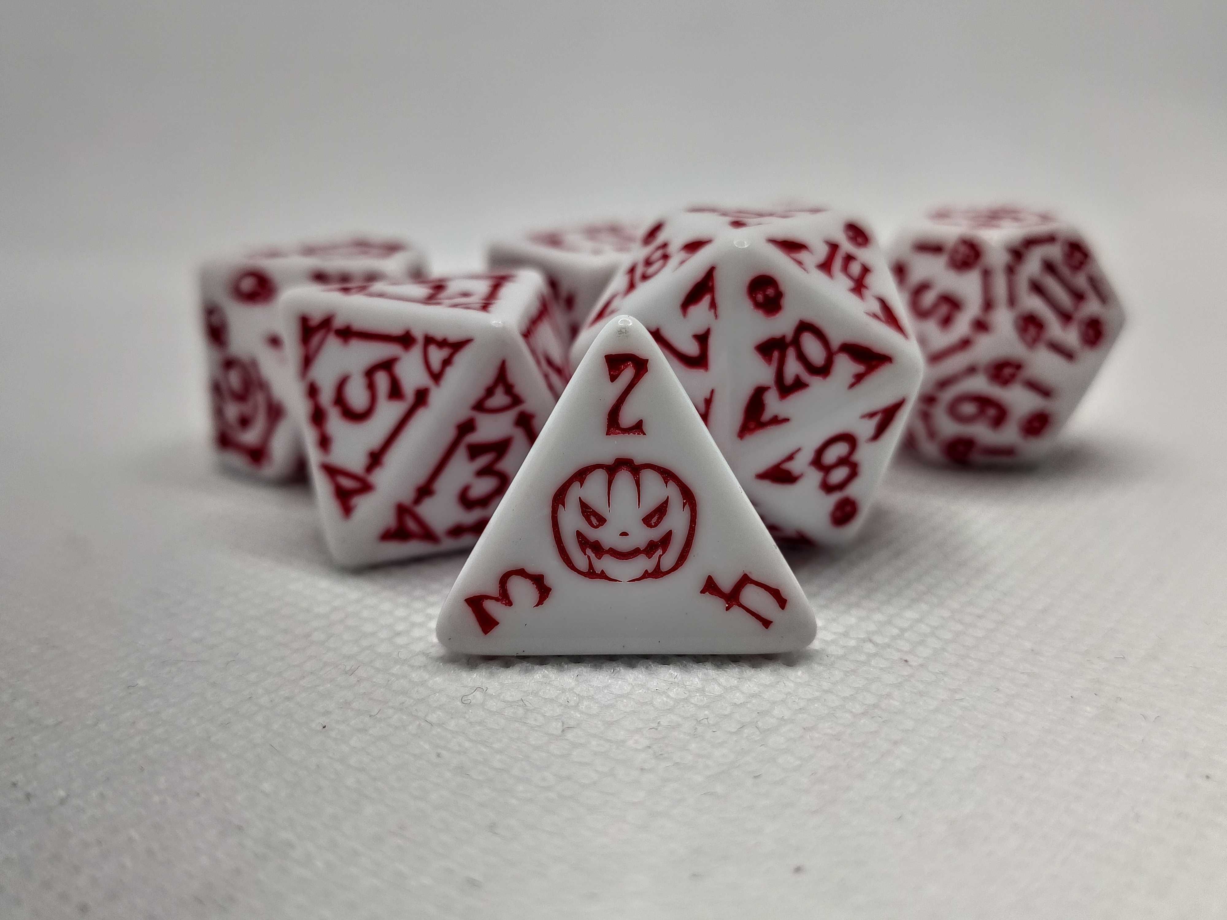 Duchy i Dynie: Kości Wampira - Zestaw 7 kości RPG / dnd