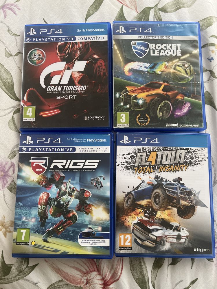 Jogos PS4 antigos