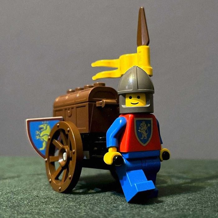 Zestaw LEGO Castle 1695 Treasure Chest, Skrzynia skarbów · UNIKAT 1992