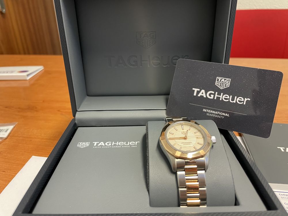 Tag Heuer Aquaracer Ouro e Aço Automático