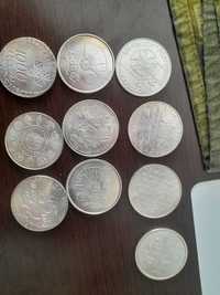 Moedas antigas em perfeito estado, cada moeda 55,00