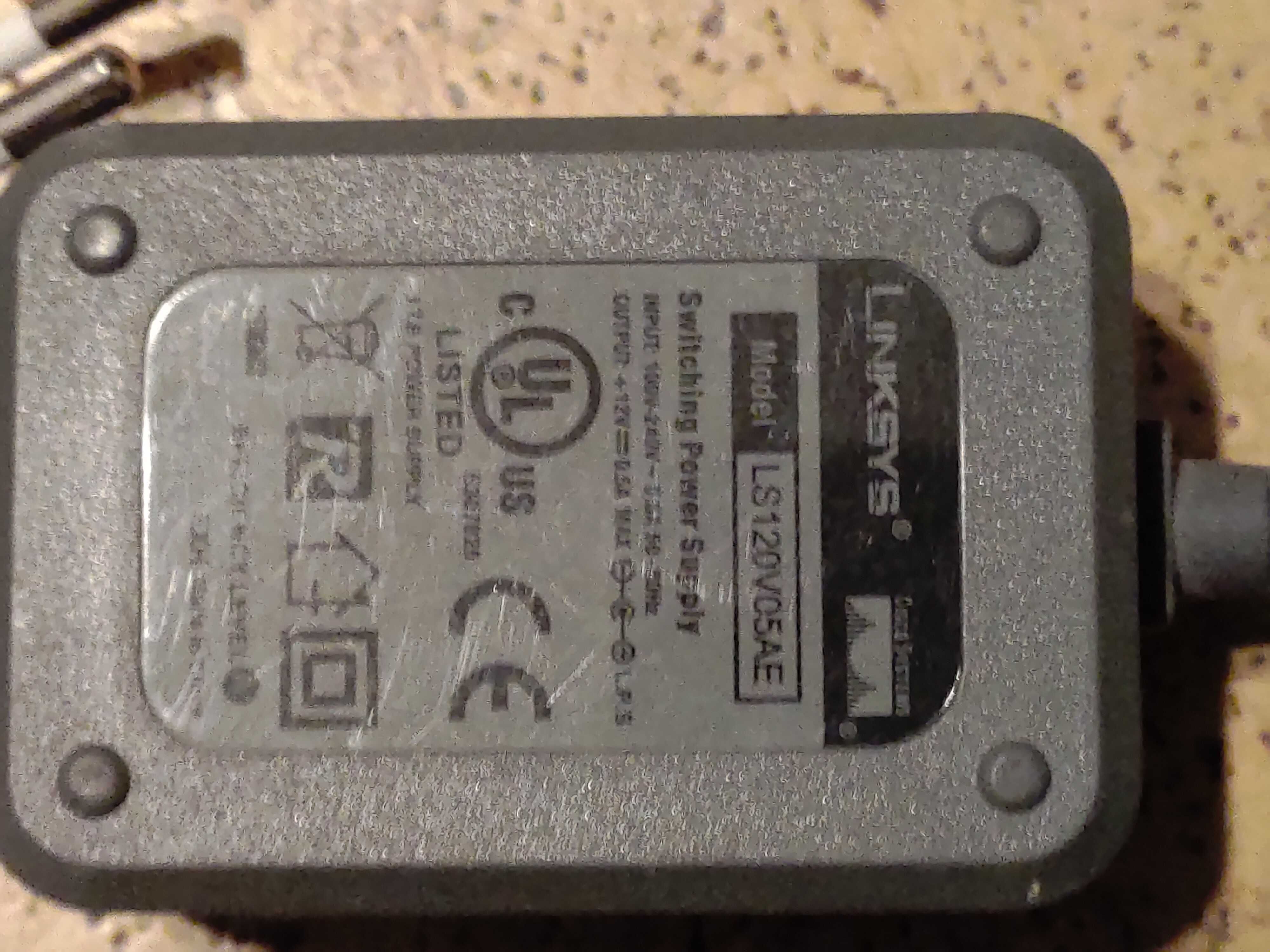 Router Linksys Cisco WRT54G2 v1 zasilacz LS120V05AE