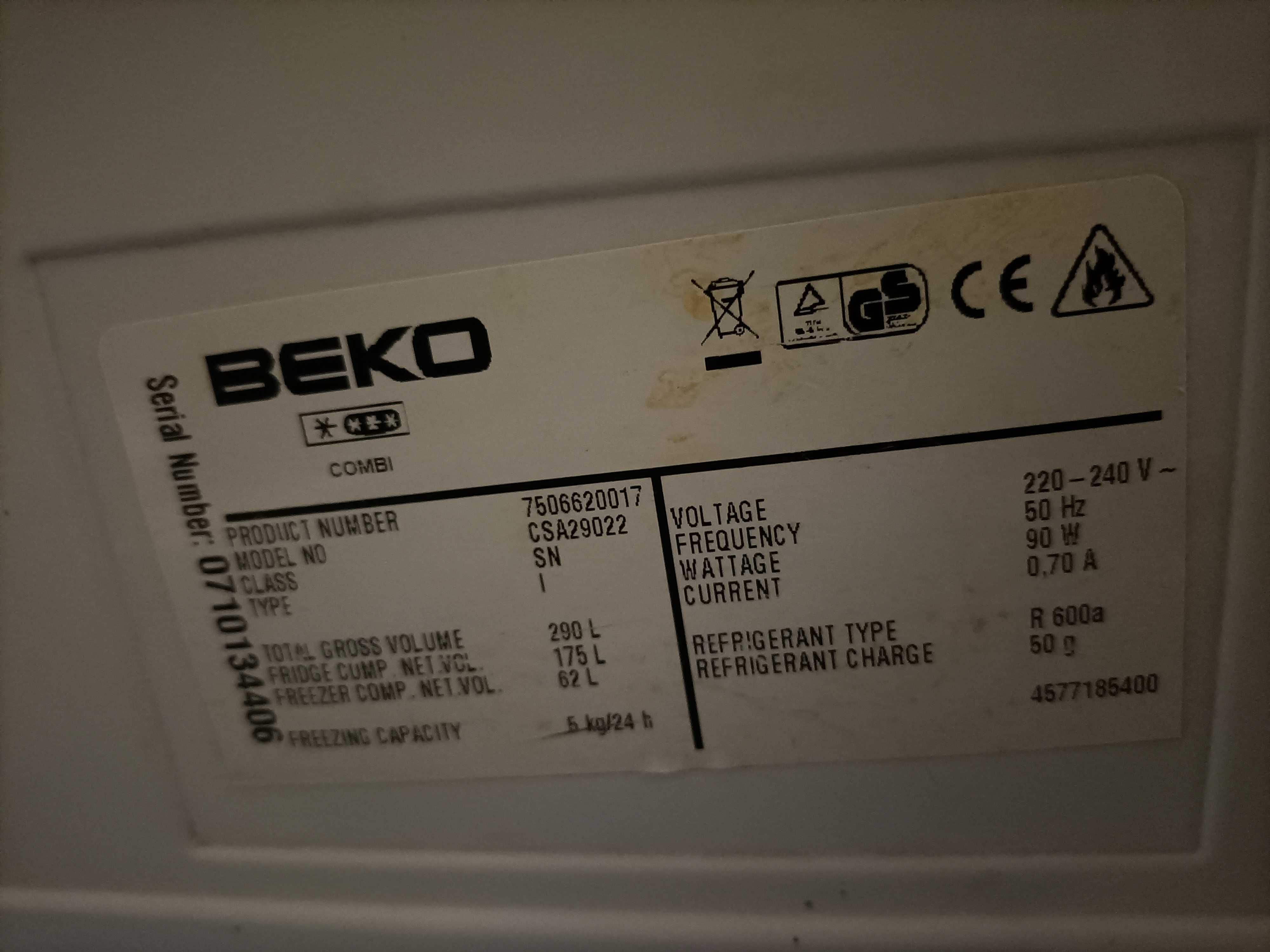 Części  Beko CSA29022