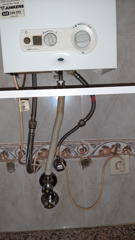 Esquentador junkers ventilado