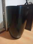 Vaso decorativo preto