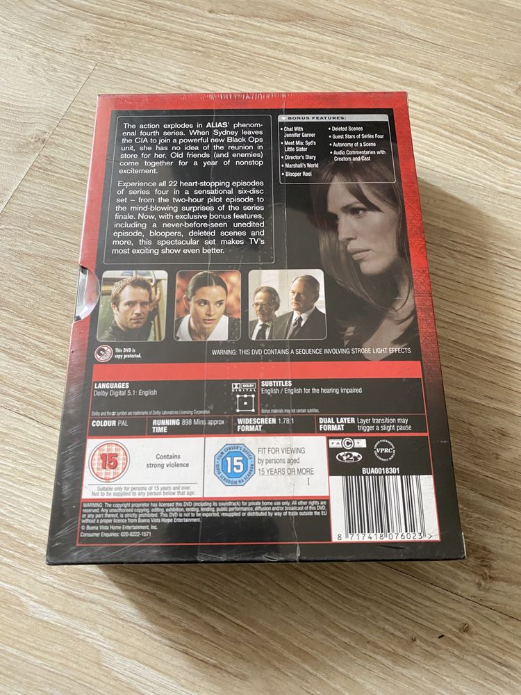 ALIAS - the complete fourth series DVD