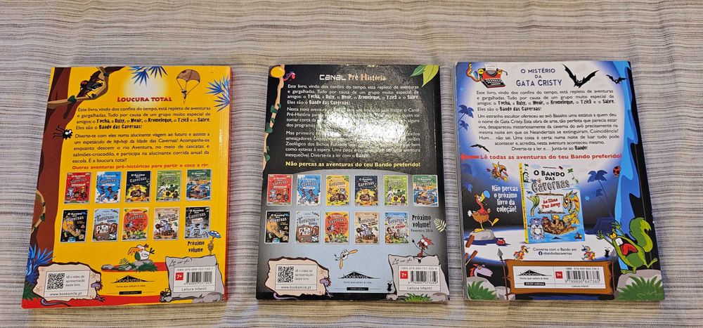 2 Livros "O Bando das Cavernas" - (Vol 3 Vendido)