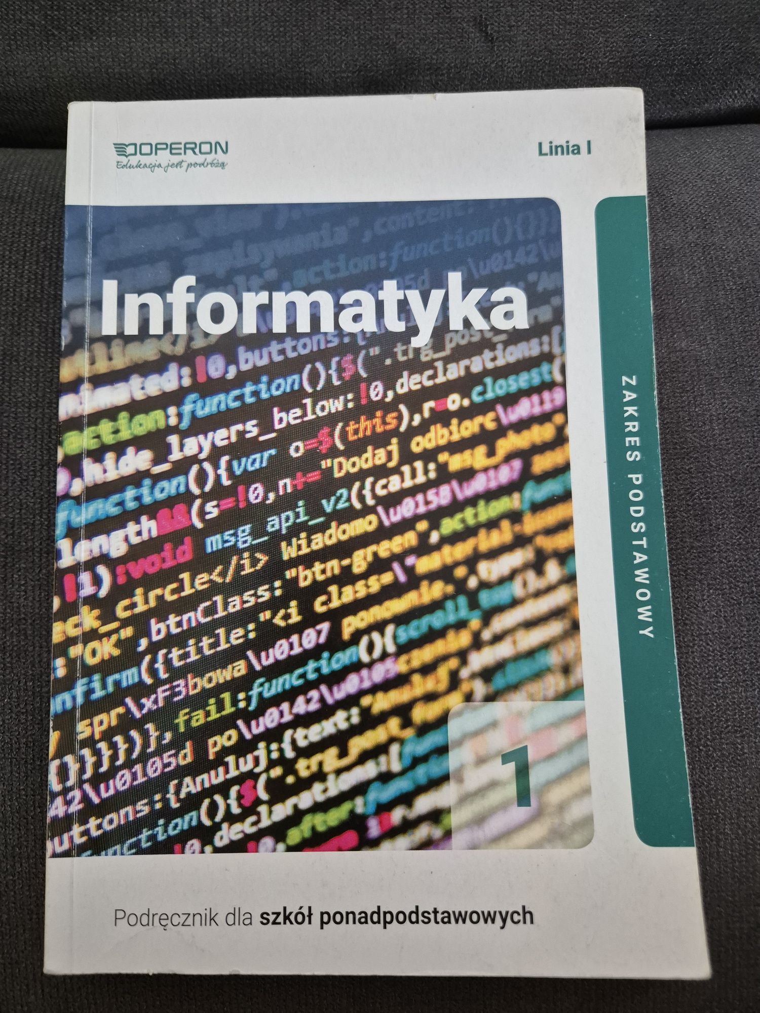 Informatyka Linia I 1 operon