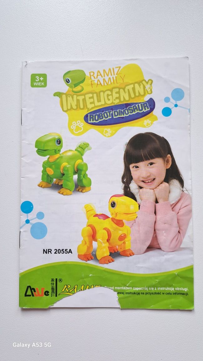 Zabawka interaktywna dinozaur Sally