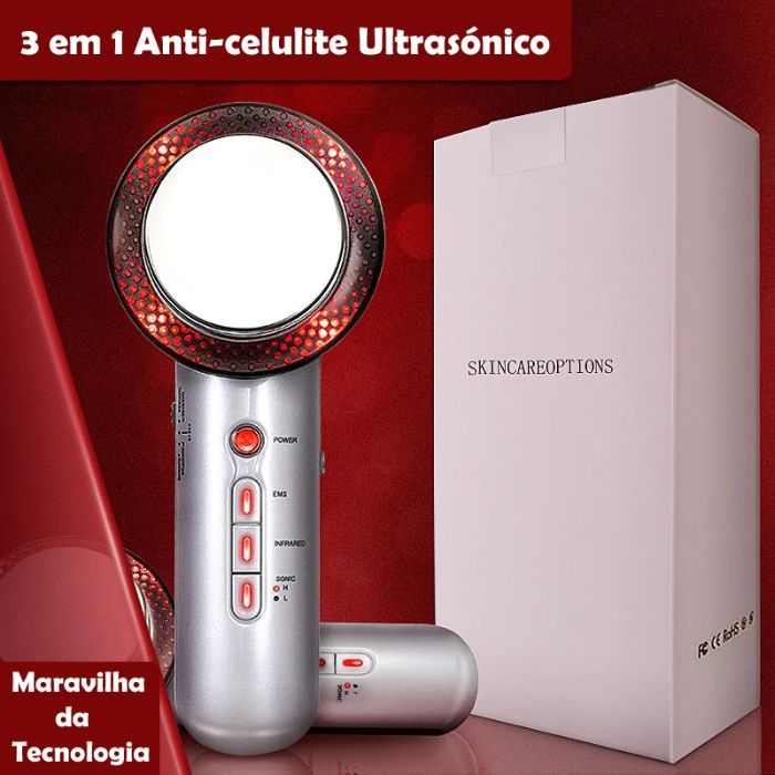 3 em 1 anti-celulite gordura corporal ultrasonico prenda natal unico