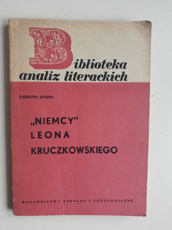 Niemcy - Leona Kruczkowskiego- Biblioteka Analiz Literackich