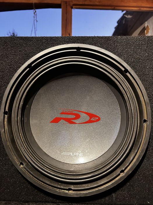 Subwoofer Tuba Skrzynia Wzmak Car Audio 750w rms Zestaw