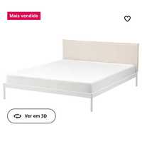 Estrututa de Cama IKEA KLEPPSTAD (Não acompanha colchão)