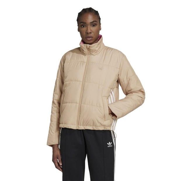 Куртка жіноча Adidas Short Puffer Beige | Оригінал (S; M)