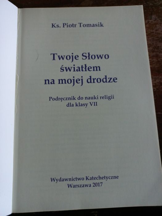 Twoje słowo światłem na mojej drodze