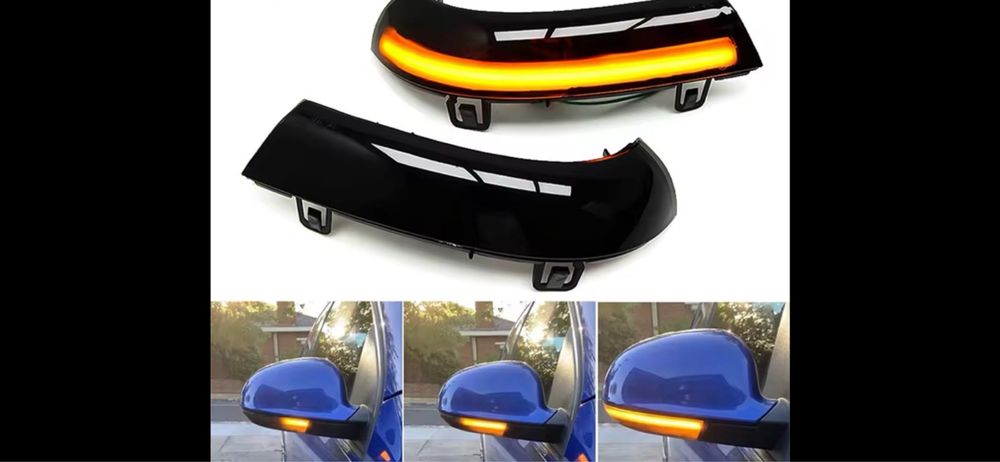 LED поворотники VW GOLF Jetta Passat Skoda Superb Sharan ОсвтленняМото