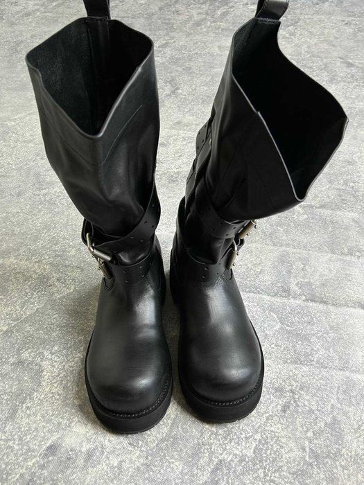 Balenciaga Venom Boot чоботи чорні черные ботинки Strike Stomper 43