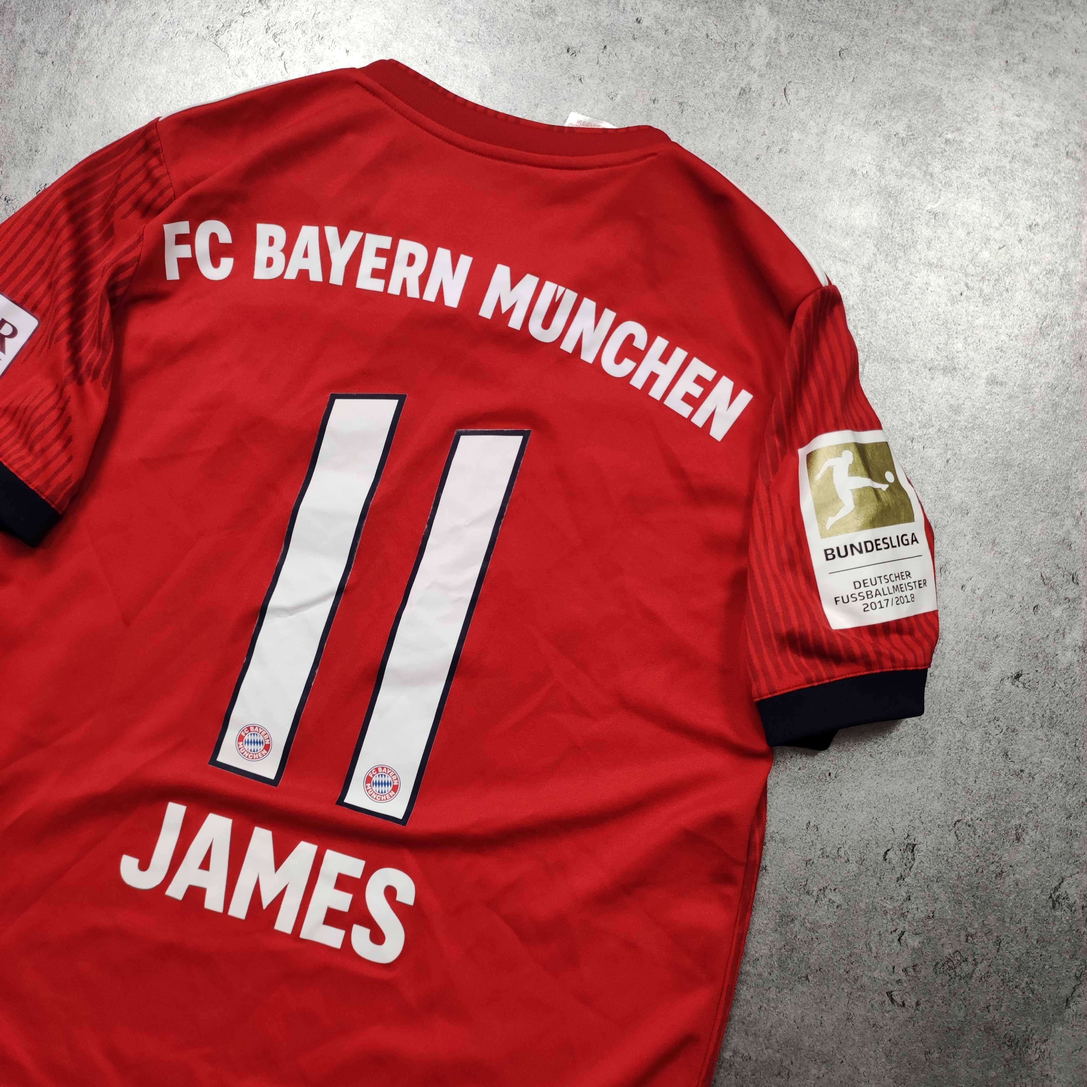 KOLEKCJONESKA Koszulka Sportowa 11 James Rodriguez Bayern Monachium