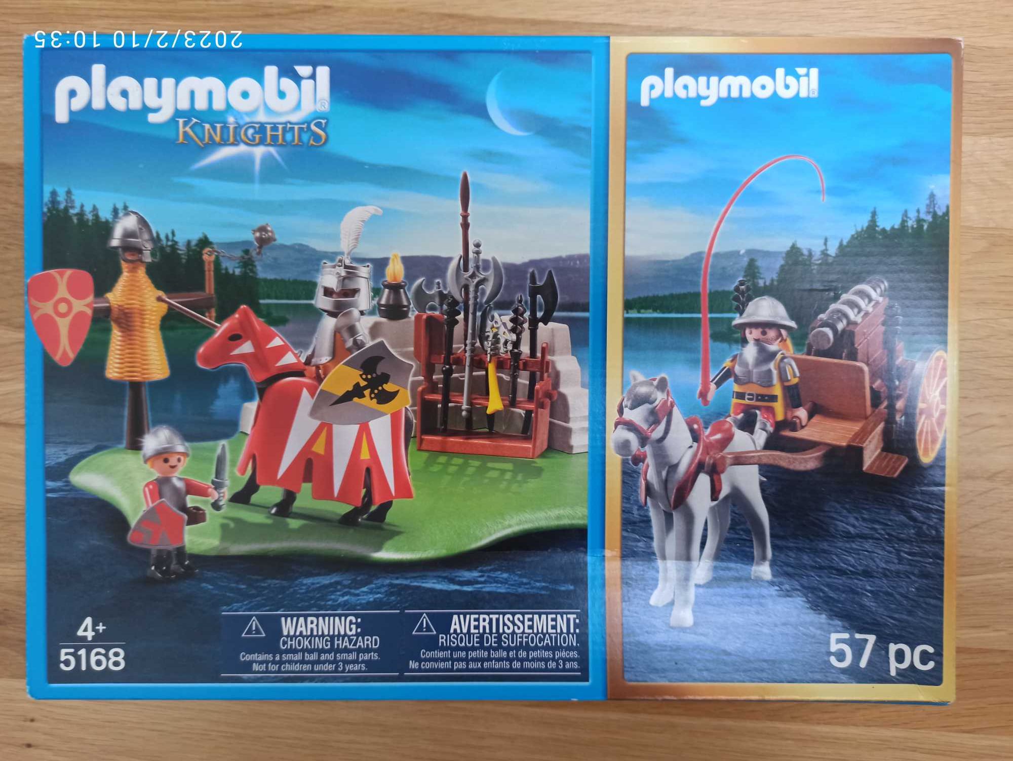 Playmobil 5168 Turniej Rycerski Wóz z Armatą nowe