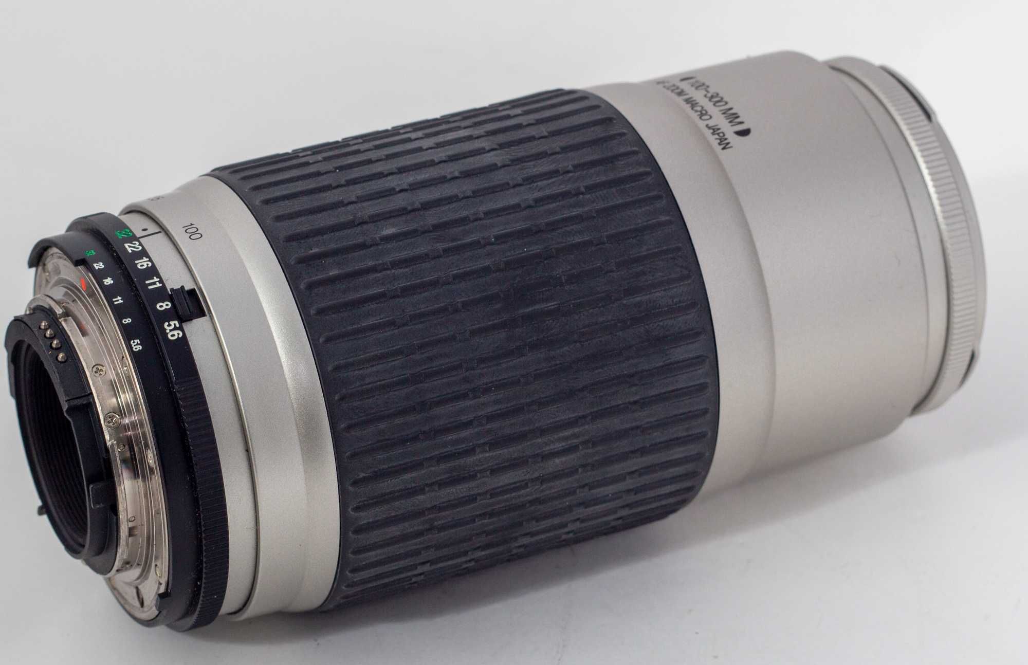 Objetiva para Nikon, 100-300mm (150-450mm) autofocus da Cosina