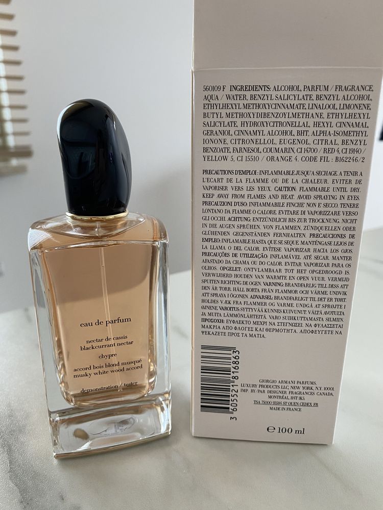 Perfumy damskie Si Giorgio Armani 100 ml oryginalne