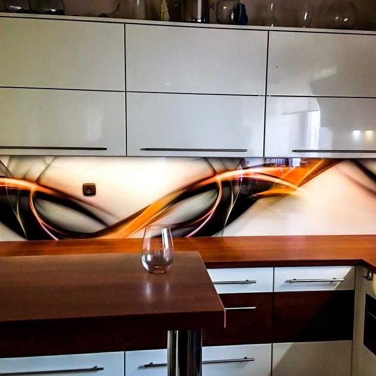 Szkło hartowane do kuchni/ panele szklane/ Lakobel/ Szkło z grafiką