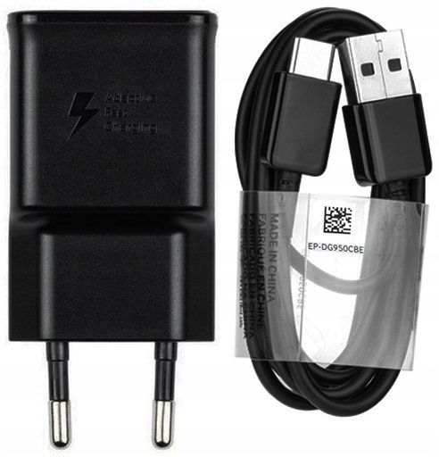 Ładowarka Samsung Fast Charge I Kabel Usb - C Typ