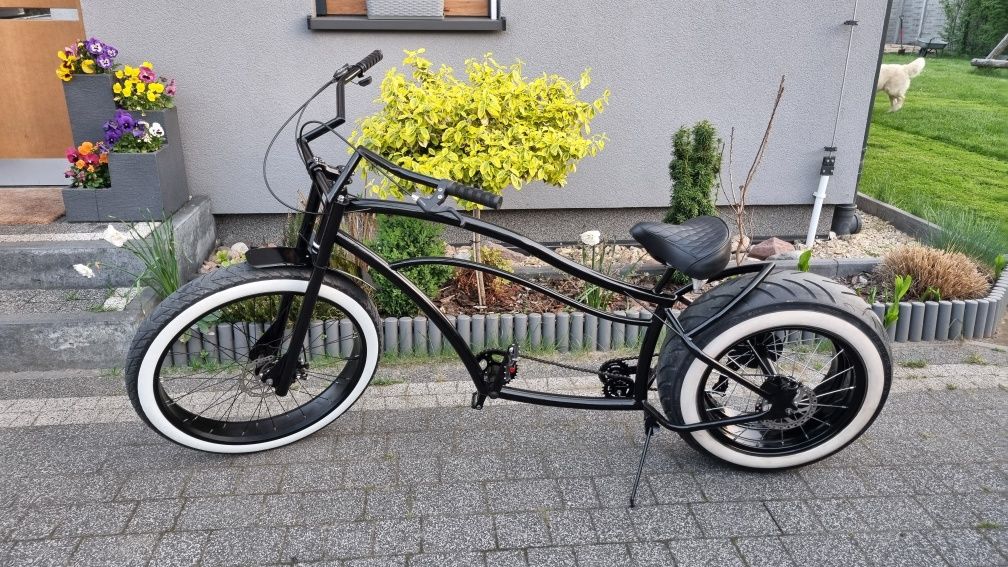 Rower custom choper cruiser jedyny taki