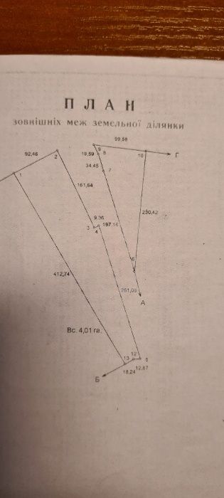Продам земельный пай 4,01 га, документы в наличии