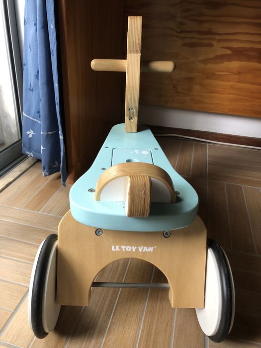 Triciclo veado de madeira