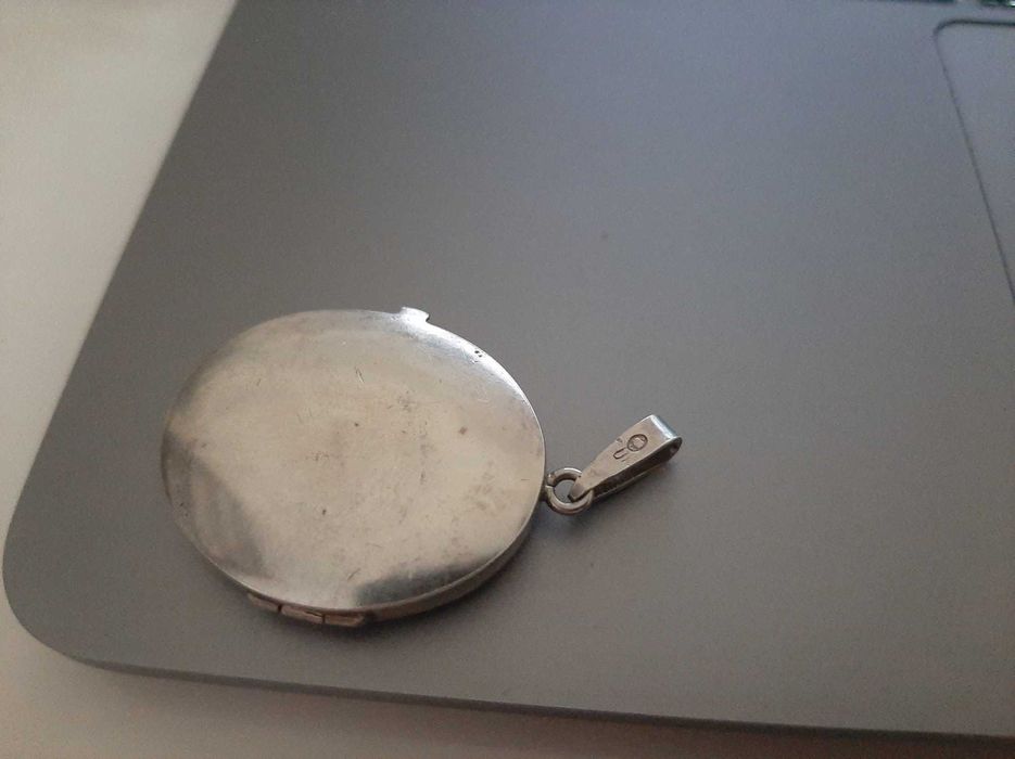 Cepelia stary srebrny sekretnik