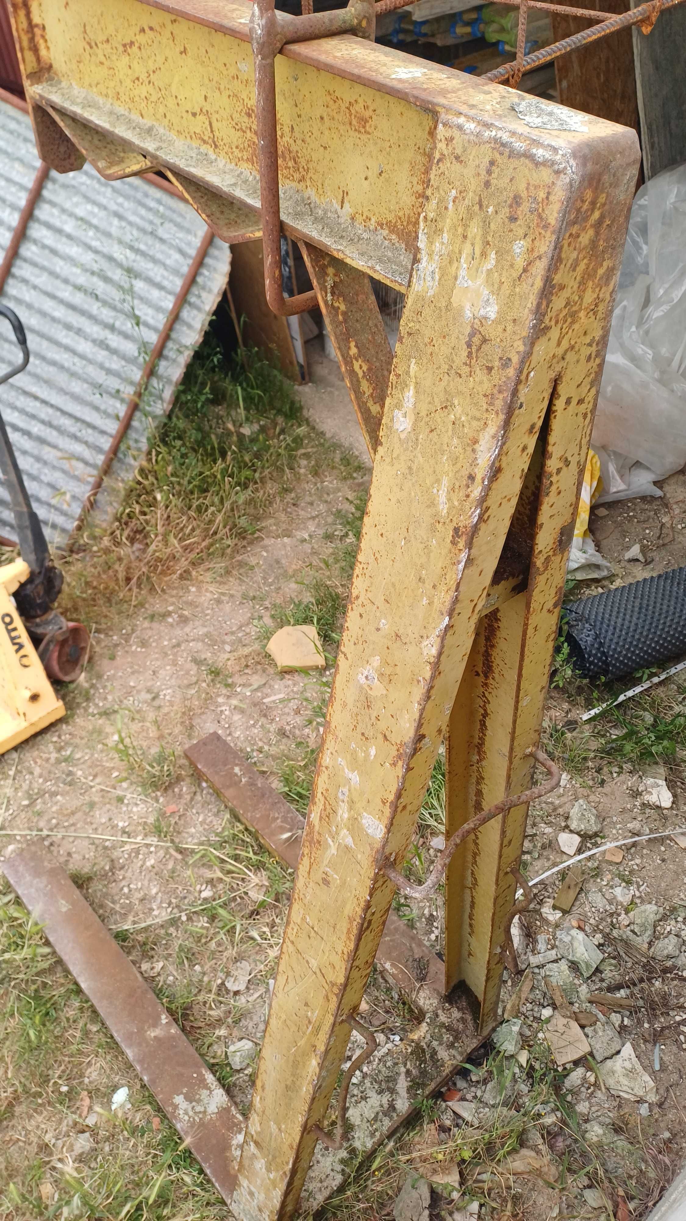 Porta-paletes para Grua - Construção Civil