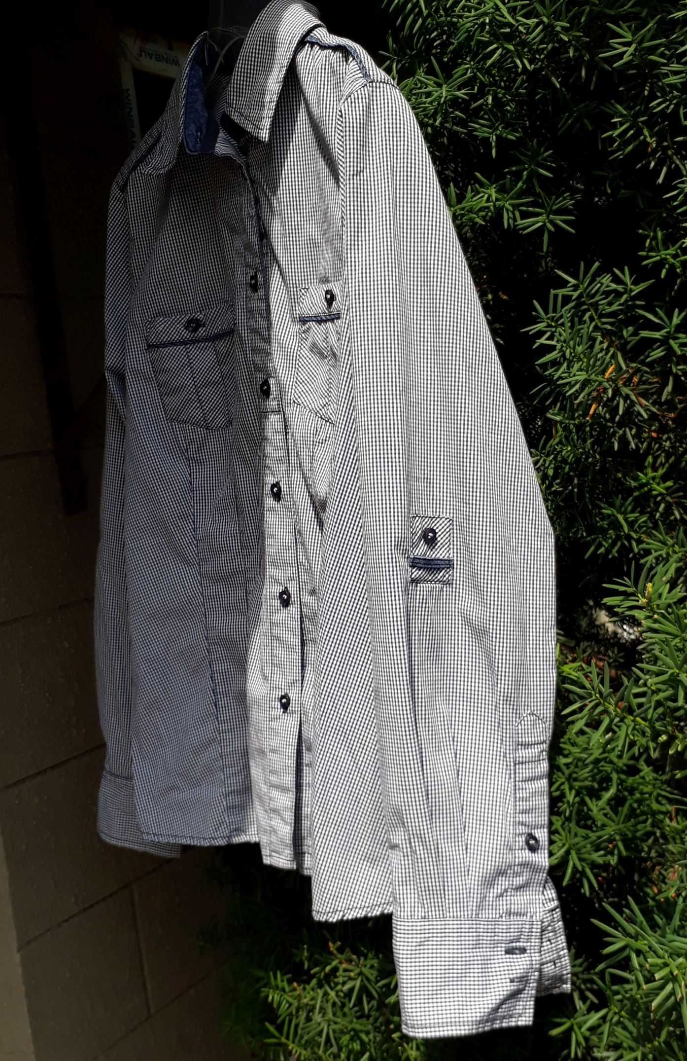 Cтильная женская рубашка Kingfield Charles Vögele  р.40 стрейч-ткань