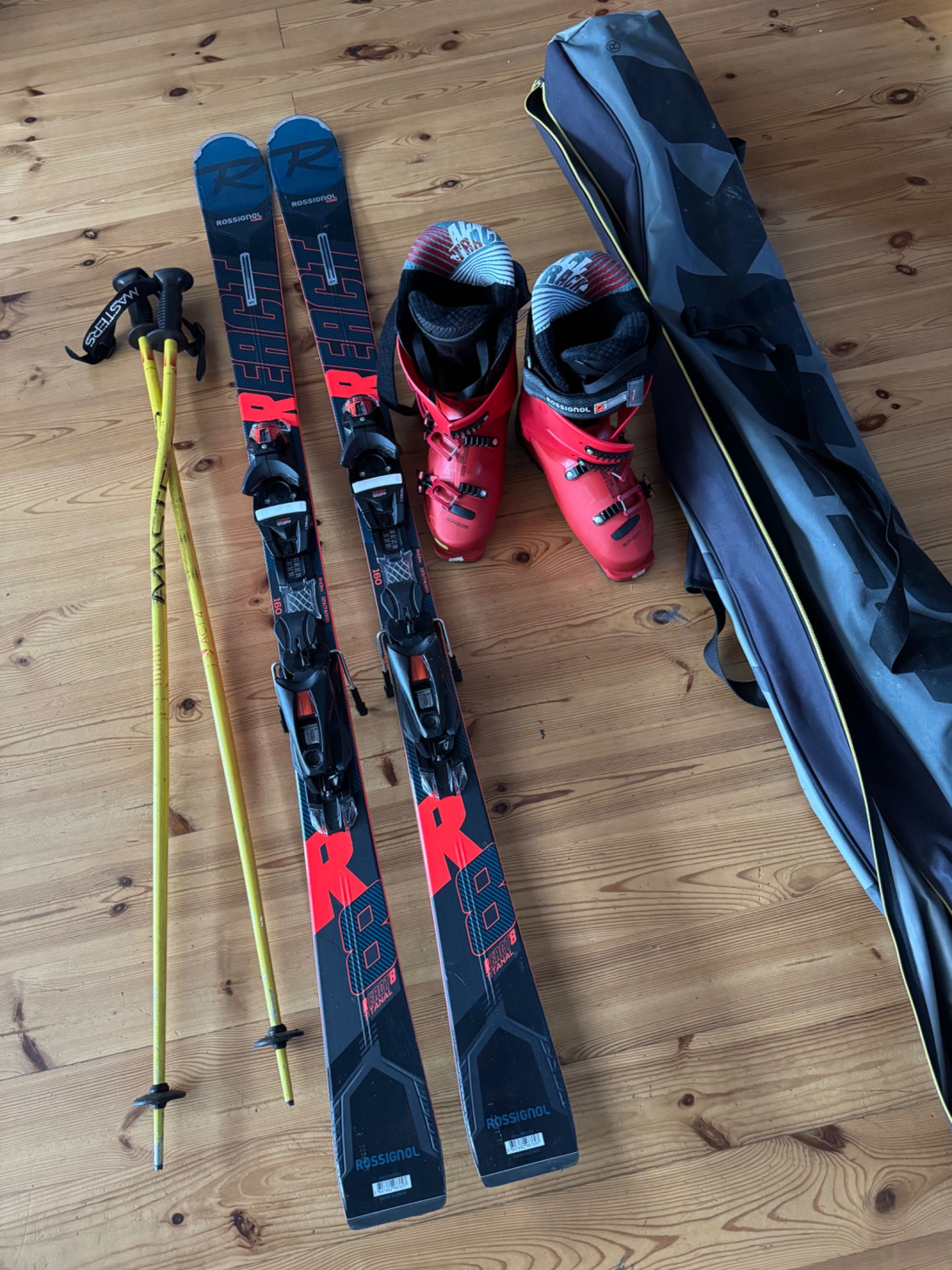 Rossignol React R8 TI Narty Zjazdowe + NX 12 Konect GW